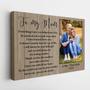 Personalized Mother Son Canvas Art For Mother's Day Celebration - Heartfelt Gift For Mom From Daughter