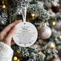 Thoughtful Mother Son Ornament - Christmas Gift From Mom & Dad, Personalized Tree DéCor Keepsake