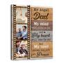 Personalized Memorial Canvas For Dad - Heartfelt Remembrance Bereavement Gift