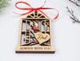 Thoughtful Memorial Tree Art: Personalized Cardinal Ornament For Christmas Dad & Mom Remembrance Gift