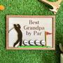 Heartfelt Dad Golf Wood Sign With Kids' Names - Personalized Father's Day Gift For Golfer Dads