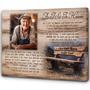 Heartfelt Personalized Memorial Canvas For Dad In Loving Memory - Remembrance Gifts For Family