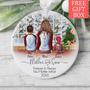 Thoughtful Personalized Mother Son Ornament Keepsake For Mom's Birthday - Emotional Wall Art Gift