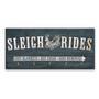 Custom "Sleigh Rides" Key Holder – Cozy Blankets & Hot Cocoa - Christmas Decor