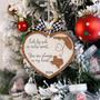 Personalized Long Distance Family Gift Ornament For Friends And Grandparents | Custom Wooden Keepsake For Moving Away