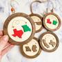 Touching Long Distance Family Gift Wooden Ornament For Friends & Neighbors