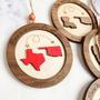 Touching Long Distance Family Gift Wooden Ornament For Friends & Neighbors