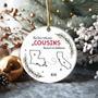 Long Distance Family Gift Ornament - Thoughtful Christmas Keepsake For Relatives And Friends