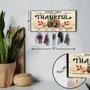 Thankful Key Holder for Wall - Rustic Family Wall Decor