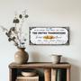 Thanksgiving Key Holder for Wall - Rustic Family Decor