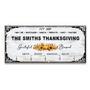 Thanksgiving Key Holder for Wall - Rustic Family Decor