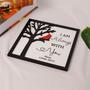 Touching Memorial Wood Sign - I Am Always With You - Sympathy Gift For Loss, In Loving Memory Decor