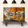 Family Love Personalized Canvas With Names And Autumn Mountain Quote For Heartfelt Home DéCor