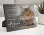 Heartfelt Pet Memorial Canvas With Photo & Quote - Custom Dog Remembrance For Home