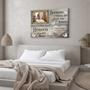 Heartfelt Memorial Canvas - Custom Bereavement Gift For Mom's Wall Decor