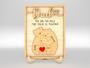 Personalized Bear Family Dad Puzzle Wood Sign For Father's Day - Thoughtful Gift For Dad's Room DéCor