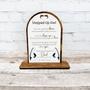 Touching Step Dad Gifts: Custom Wood Sign For Father's Day From Kids - Stylish Table Decor