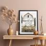 Vintage Barn Rustic Farmhouse Canvas For Country Home Decor - Thoughtful Gift