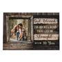 Custom Valentine Canvas Art For Couples - Romantic Wedding And Anniversary Gift