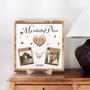 Customized Valentines Day Wood Sign For Couples With Photo - Thoughtful Lovers Gift For Anniversaries And Weddings