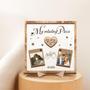 Customized Valentines Day Wood Sign For Couples With Photo - Thoughtful Lovers Gift For Anniversaries And Weddings