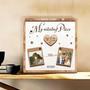 Customized Valentines Day Wood Sign For Couples With Photo - Thoughtful Lovers Gift For Anniversaries And Weddings