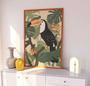 Jungle Nursery Canvas Featuring Boho Toucan Art For Kids' Room Or Playroom Decor