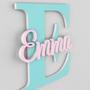 Enchanting Barbie-Themed Nursery Name Wood Sign - Personalized Wall Art For Baby Girl's Room DéCor