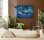 Whale Nursery Art Canvas With Watercolor Painting - Perfect For Baby's Room DéCor