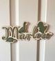 Custom Dinosaur Nursery Name Signs For Baby Boy - Unique Wooden Wall Art For Boys' Bedroom