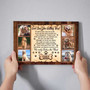 Heartfelt Dog Memorial Canvas For Pet Sympathy - 'God Saw You Getting Tired' Tribute