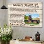 Touching Personalized Dog Memorial Canvas For Living Room Decor - Heartfelt Pet Remembrance Gift