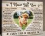 Custom Photo Pet Memorial Canvas For Dog Loss - Thoughtful Pet Remembrance Gift For Living Room