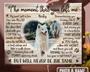 Custom Photo Pet Memorial Canvas For Dog Loss - Thoughtful Pet Remembrance Gift For Living Room