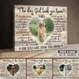 Custom Photo Pet Memorial Canvas For Dog Loss - Thoughtful Pet Remembrance Gift For Living Room