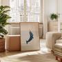 Whale Nursery Art Canvas For Baby Boy Nautical Nursery Wall Decor In Playroom