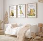 Winnie The Pooh Canvas Set - Inspirational Quotes For Kids Room Decor