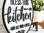 Personalized Farmhouse Kitchen Wall Sign - Rustic Shiplap Decor For Modern Kitchens