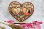 Thoughtful Personalized Wooden Heart Sign For Mom's Anniversary - Perfect Gift Idea For Valentine's Day Or Her Special Day