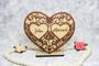 Thoughtful Personalized Wooden Heart Sign For Mom's Anniversary - Perfect Gift Idea For Valentine's Day Or Her Special Day