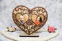 Thoughtful Personalized Wooden Heart Sign For Mom's Anniversary - Perfect Gift Idea For Valentine's Day Or Her Special Day