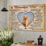 Dog memorial canvas personalized with your pet’s photo, a comforting condolence gift for mourning pet owners after loss