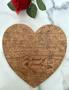 Personalized Mom Wood Sign Gift - Mother's Day & Birthday Present For Her, Heart Design Home Decor