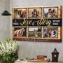 Thoughtful Personalized Canvas For Couples - Celebrate Love With Custom Anniversary Or Valentine's Pictures