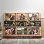 Thoughtful Personalized Canvas For Couples - Celebrate Love With Custom Anniversary Or Valentine's Pictures