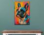 Custom French Bulldog Canvas Wall Art - Vibrant Pop Art For Dog Lovers Home Decor