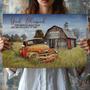 Custom Rustic Farmhouse Anniversary Canvas - 'God Blessed The Broken Road' - Thoughtful Gift For Couples With Old Truck & Barn DéCor