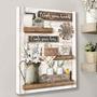 Personalized Rustic Farmhouse Canvas – Thoughtful Bathroom Rules Decor For Kids' Bathroom