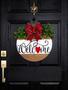 Valentine's Wood Sign Heart Theme - Door DéCor For Welcome & Love