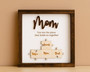 Heartfelt Mom Puzzle Wood Sign - Gift Ideas For Mother's Day Or Birthday